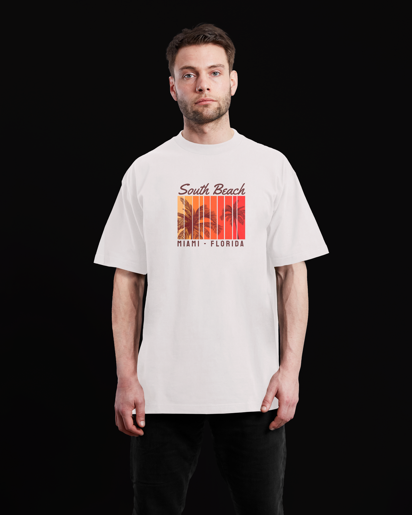 Playera Oversized- South beach