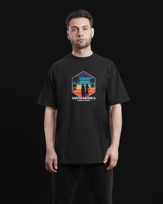 Playera Oversized- Santa Monica