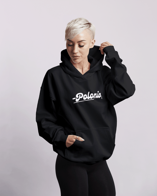 Womens Hoddie -black  break the rules